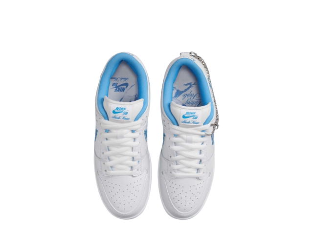 Nike Nike SB Dunk Low Pro x Nicole Hause White and University Blue - view 4