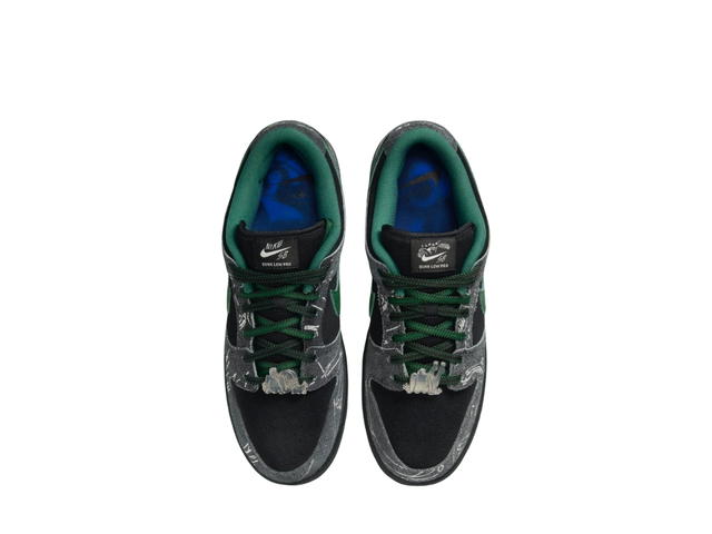 Nike Nike SB Dunk Low Pro x There Anthracite And Gorge Green - view 5