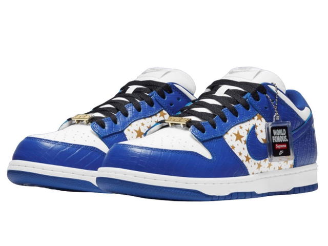 Nike Nike SB Dunk Low Supreme Stars Hyper Royal (2021) - view 3