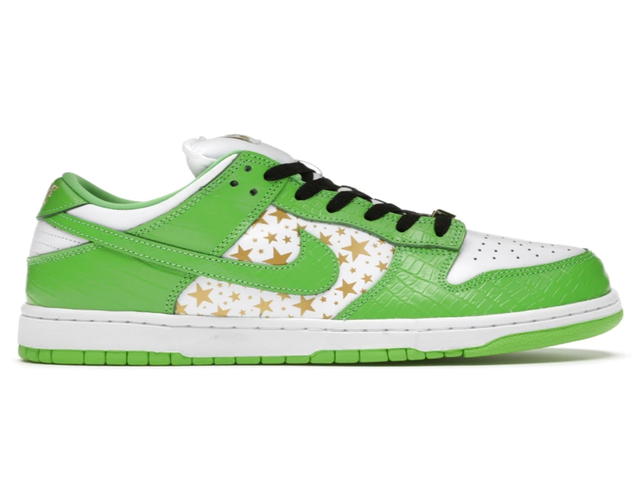 Nike Nike SB Dunk Low Supreme Stars Mean Green (2021) - view 1
