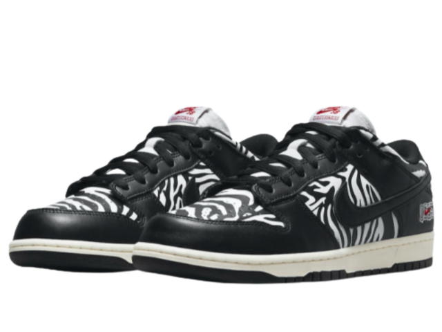 Nike Nike SB Dunk Low OG QS Quartersnacks Zebra - view 3