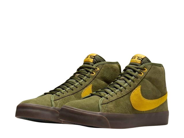 Nike Nike SB Zoom Blazer Mid x Antihero Rough Green and Amarillo - view 3