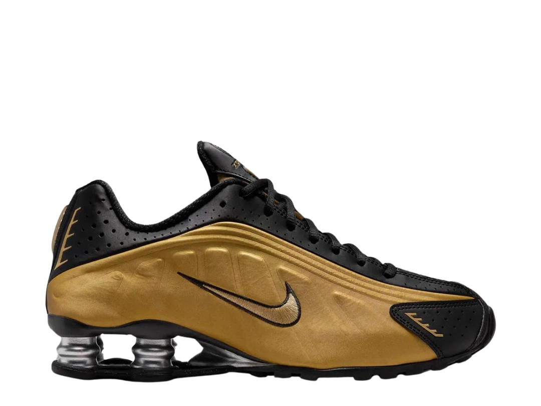 Nike Nike Shox R4 Black Metallic Gold (Women's)
