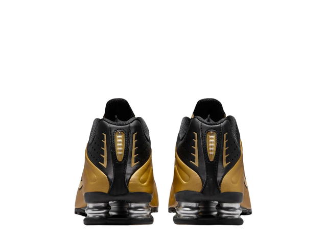 Nike Nike Shox R4 Black Metallic Gold (Women's) - view 4