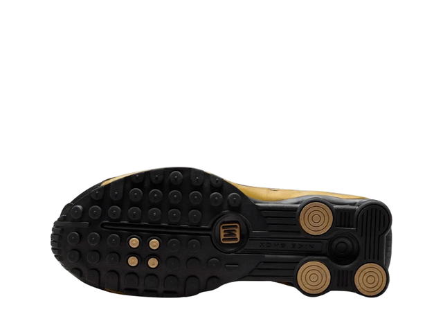 Nike Nike Shox R4 Black Metallic Gold (Women's) - view 5