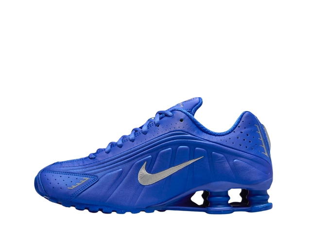 Nike Nike Shox R4 Racer Blue And Metallic Silver (W) - view 2