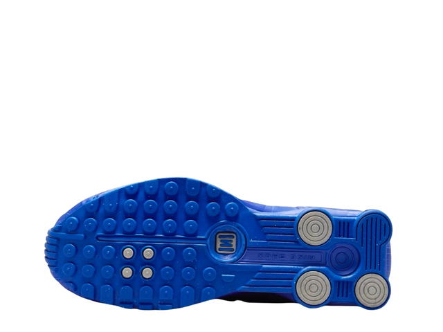Nike Nike Shox R4 Racer Blue And Metallic Silver (W) - view 4