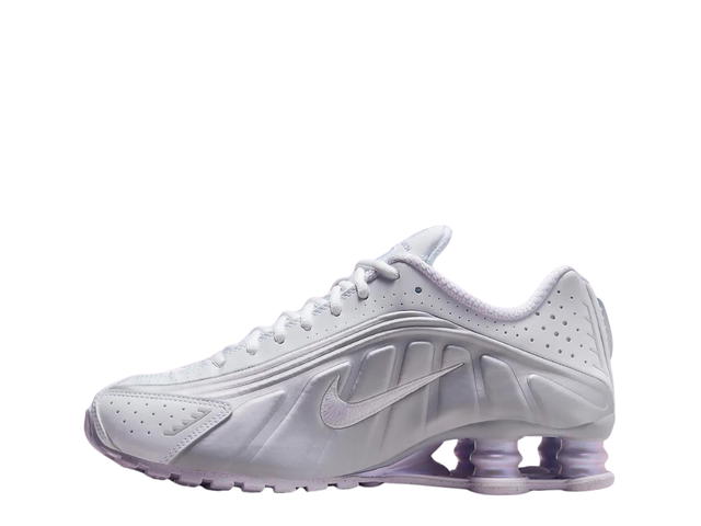 Nike Nike Shox R4 White And Metallic Platinum (W) - view 2