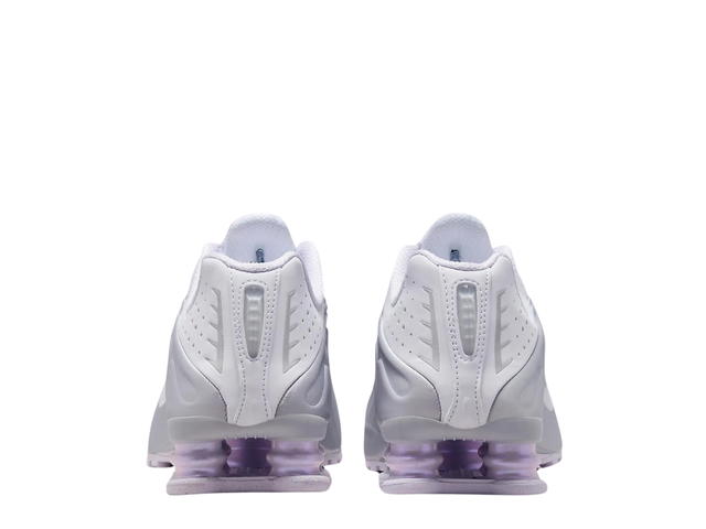 Nike Nike Shox R4 White And Metallic Platinum (W) - view 6