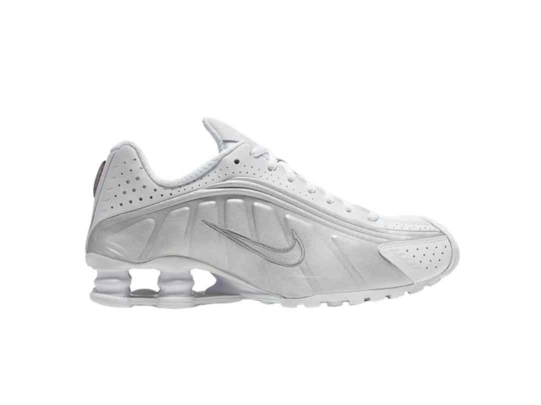 Nike Nike Shox R4 White Metallic Silver (Women's)