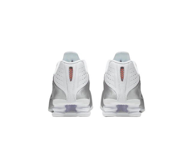 Nike Nike Shox R4 White Metallic Silver (Women's) - view 3