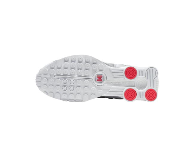 Nike Nike Shox R4 White Metallic Silver (Women's) - view 5