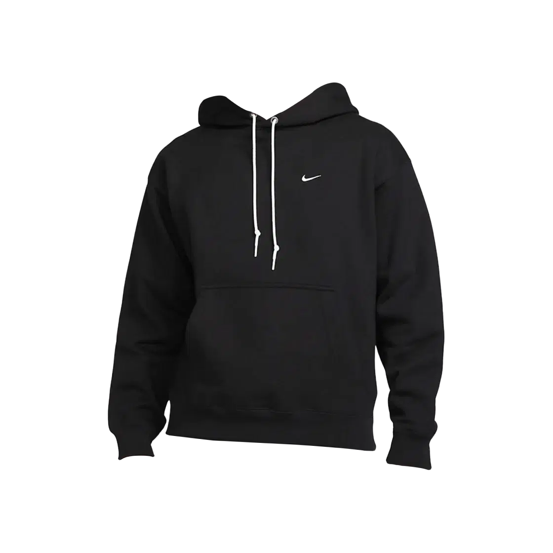 Nike Nike Solo Swoosh Fleece Pullover Hoodie Black - Asia