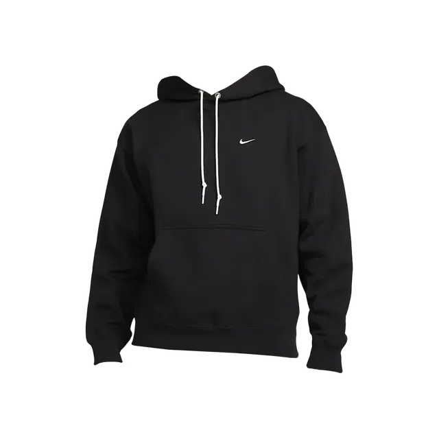 Nike Nike Solo Swoosh Fleece Pullover Hoodie Black - Asia - view 2