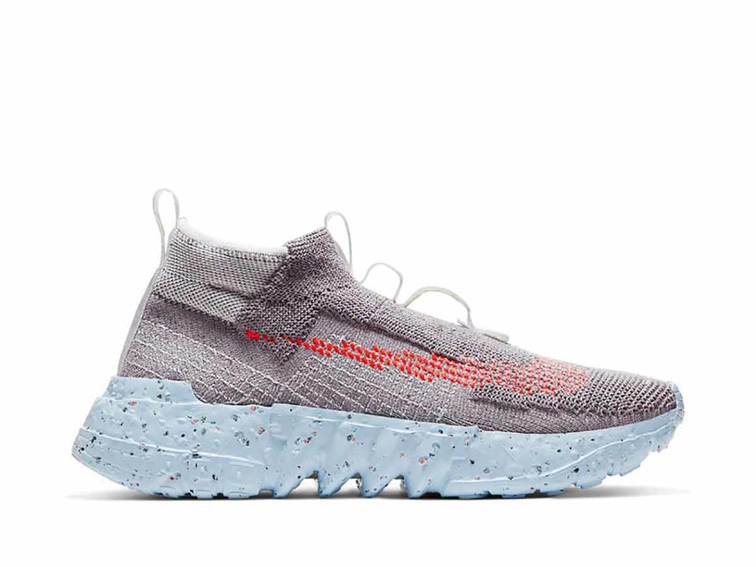 Nike Nike Space Hippie 02 Vast Grey Hyper Crimson