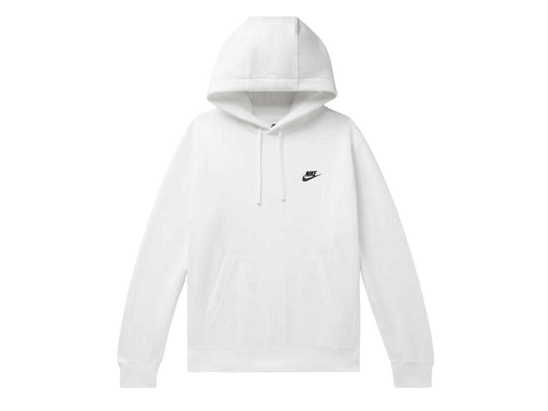 Nike Nike Sportswear Club Fleece Pullover Hoodie White