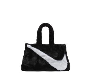 Buy Nike Sportswear Faux Fur Tote Black-White at Sasom – Authentic and Ready to Ship