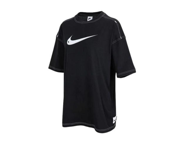 Nike Nike Sportswear Nsw Swsh Ss Top-Tee Black - view 1