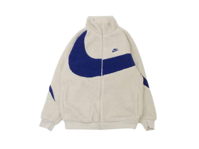 Nike Nike Sportswear Swoosh Jacket Light Bone Deep Royal Blue (Asia Sizing) - view 1