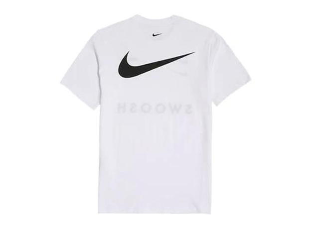 Nike Nike Sportswear Swoosh Sports Short Sleeve White - view 2