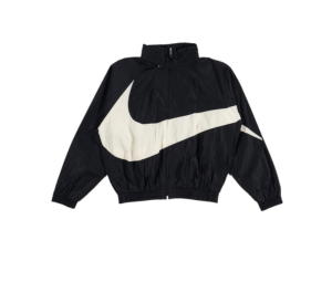 Buy Nike Swoosh Woven Jacket Black Coconut Milk at Sasom – Authentic and Ready to Ship