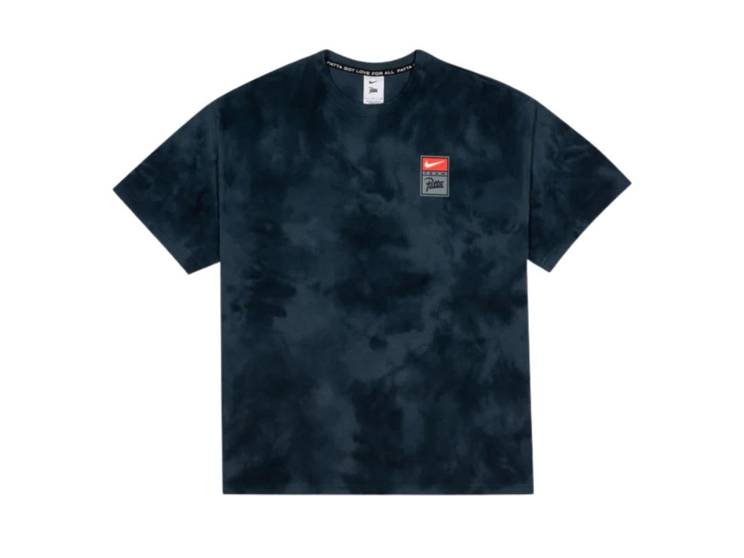 Nike Nike x Patta NRG T-shirt Squadron Blue Deep Ocean Dark Obsidian