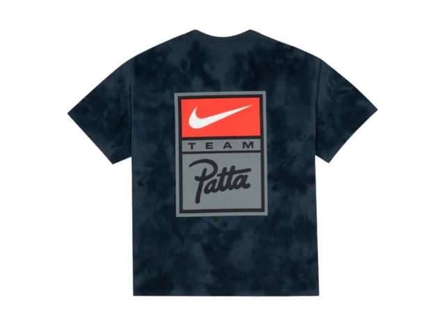 Nike Nike x Patta NRG T-shirt Squadron Blue Deep Ocean Dark Obsidian - view 2