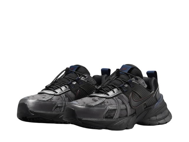 Nike Nike V2K Run Metallic Dark Grey Burgundy Crush (W) - view 3