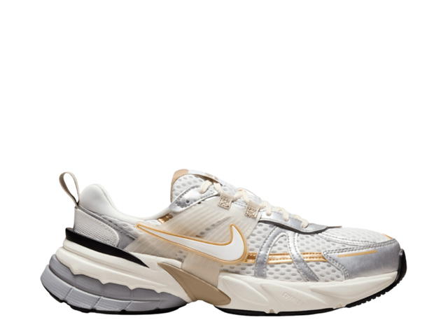 Nike Nike V2K Run White Khaki Metallic Silver (W) - view 1