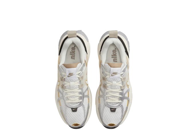 Nike Nike V2K Run White Khaki Metallic Silver (W) - view 3
