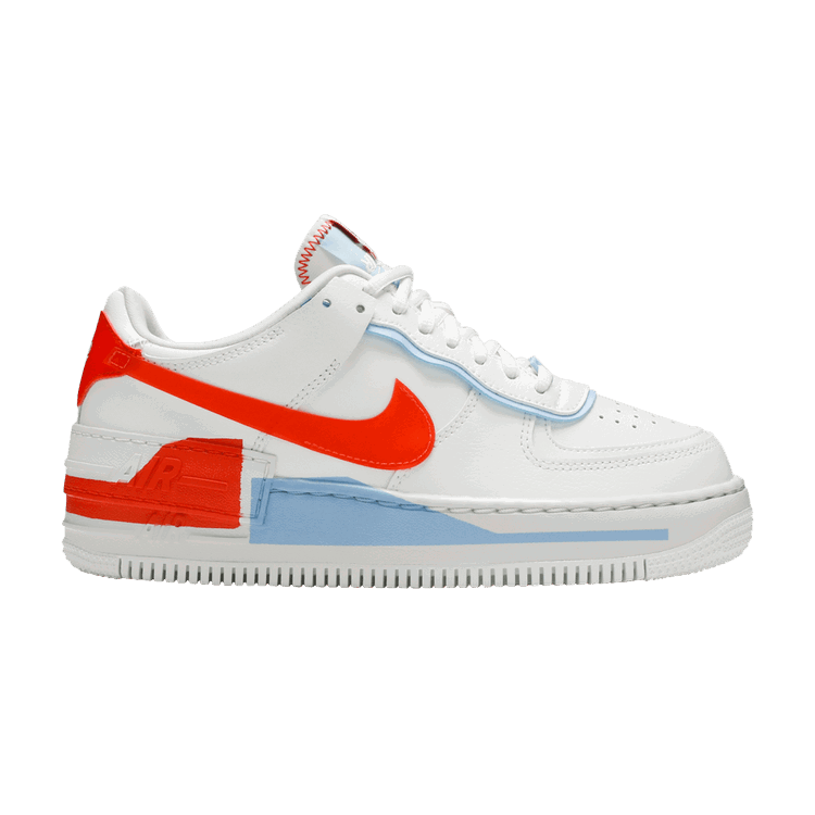 Nike Nike Wmns Air Force 1 Shadow SE 'Team Orange Blue'
