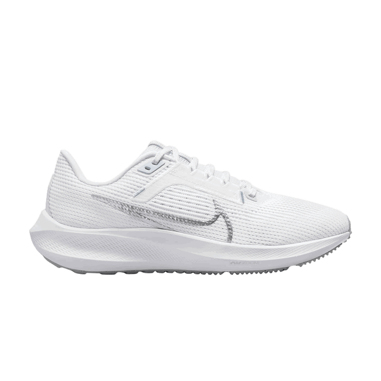Nike Nike Pegasus 40 White Metallic Silver (Women's)