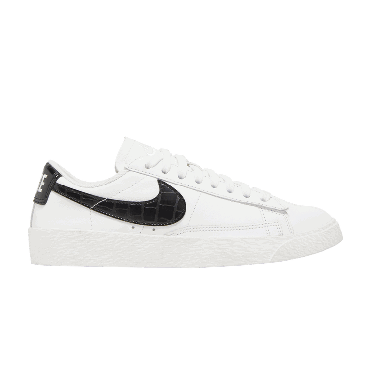 Nike Nike Blazer Low White Black Croc (Women's)