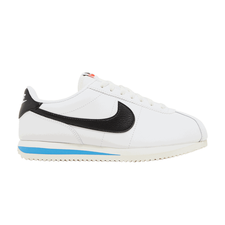 Nike Nike Cortez White Black Light Photo Blue (Women's)