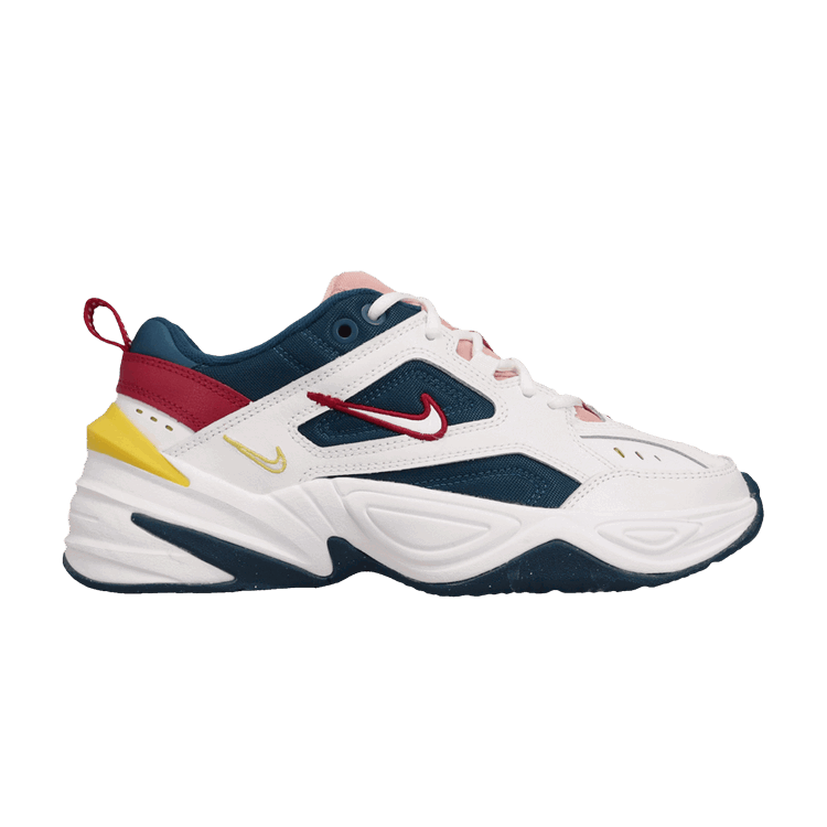 Nike Nike M2K Tekno Blue Force Summit White Chrome Yellow (Women's)