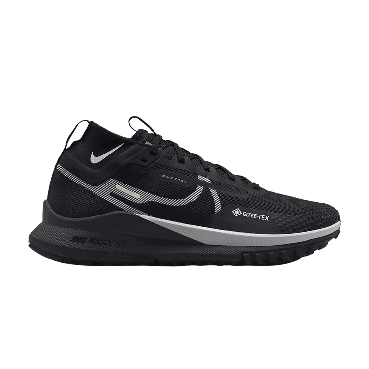 Nike Nike Wmns React Pegasus Trail 4 GORE-TEX 'Black Reflect Silver'