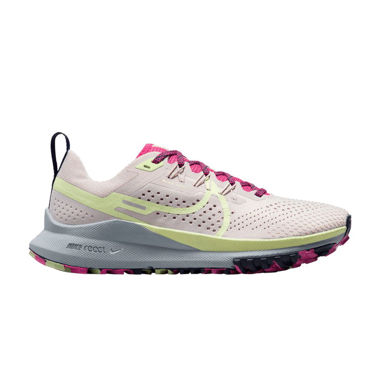 Nike Nike Wmns React Pegasus Trail 4 'Platinum Violet Luminous Green'