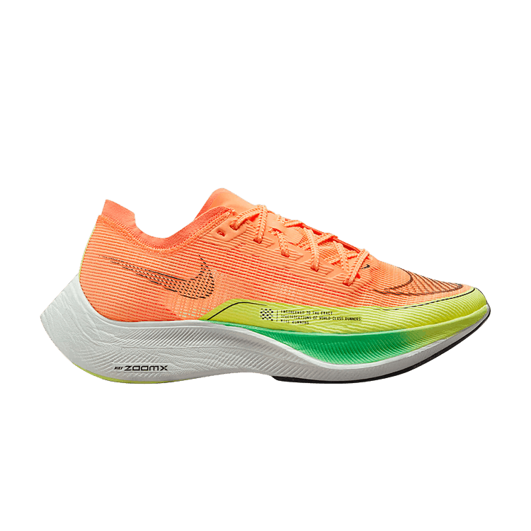 Nike Nike ZoomX Vaporfly Next% 2 Peach Cream Green Shock (Women's)