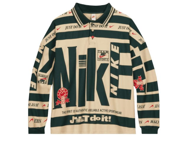 Nike Nike x Cactus Plant Flea Market Longsleeve Polo Natural - view 1
