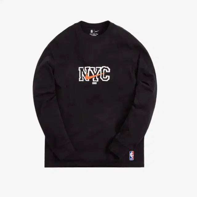 Nike Nike x Kith New York Knicks LS T-Shirt Black - view 2