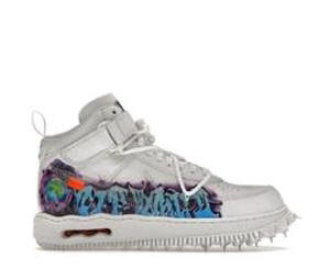 Buy Nike Air Force 1 Mid Off-White Graffiti White at Sasom – Authentic and Ready to Ship