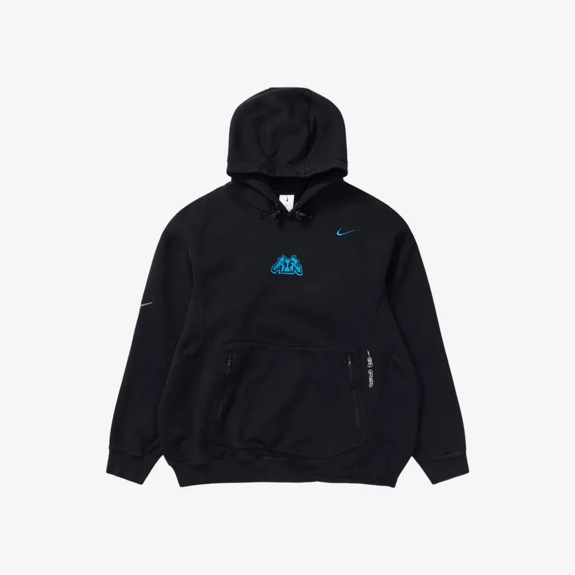 Nike Nike x Off-White NRG Fleece Hoodie Black - Asia
