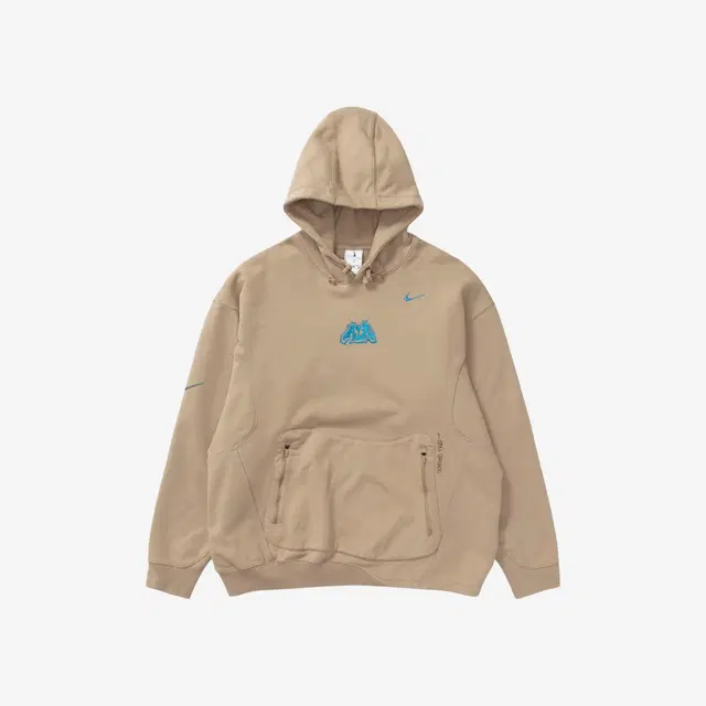Nike Nike x Off-White NRG Fleece Hoodie Khaki - Asia - view 2