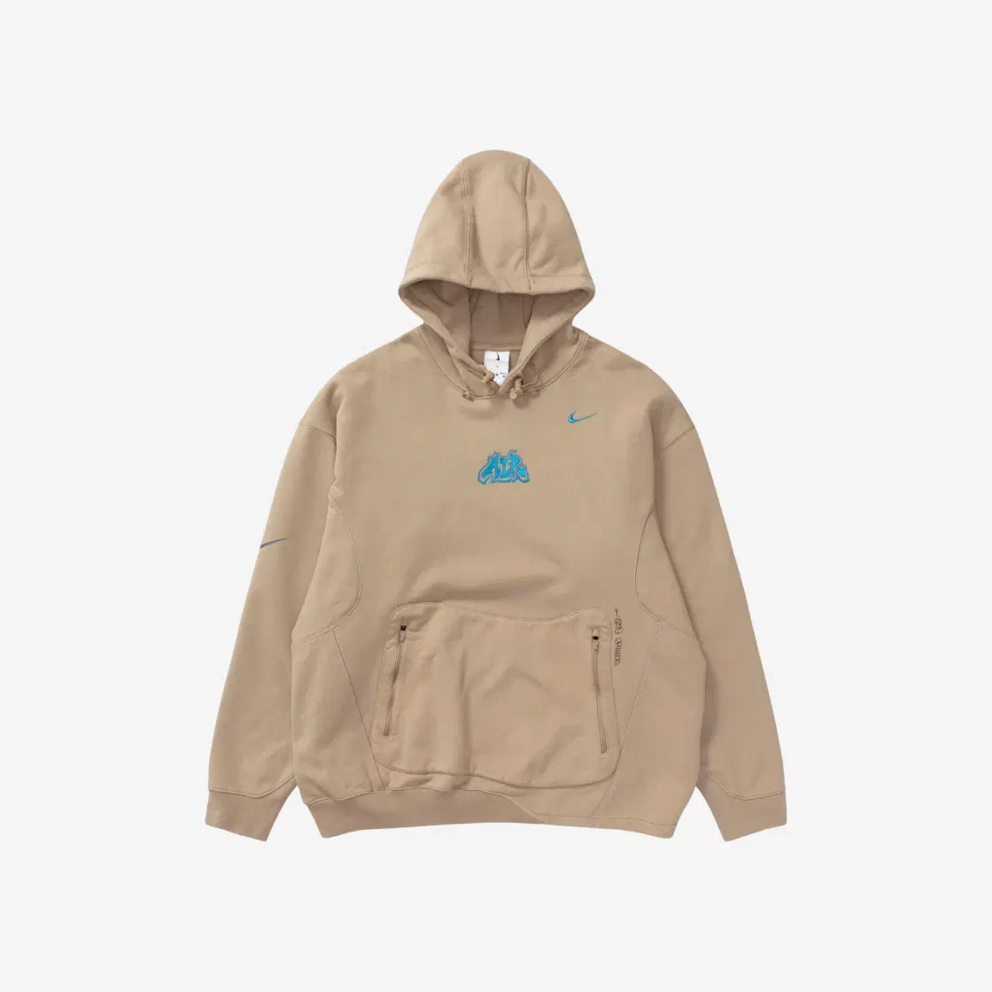 Nike Nike x Off-White NRG Fleece Hoodie Khaki - US/EU