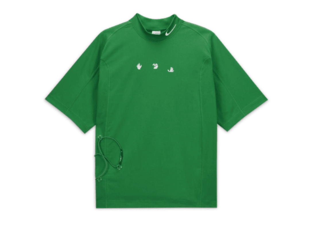 Nike Nike X Off-White Short Sleeve Top Green (Asia Sizing)