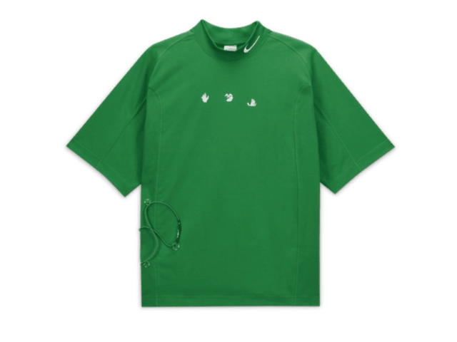 Nike Nike X Off-White Short Sleeve Top Green (Asia Sizing) - view 1