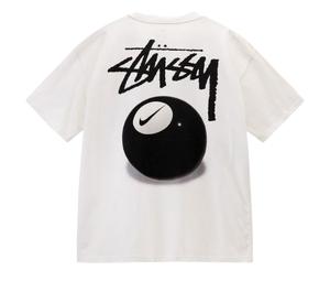 Buy Nike x Stussy 8 Ball T-shirt (Asia Sizing) White at Sasom – Authentic and Ready to Ship