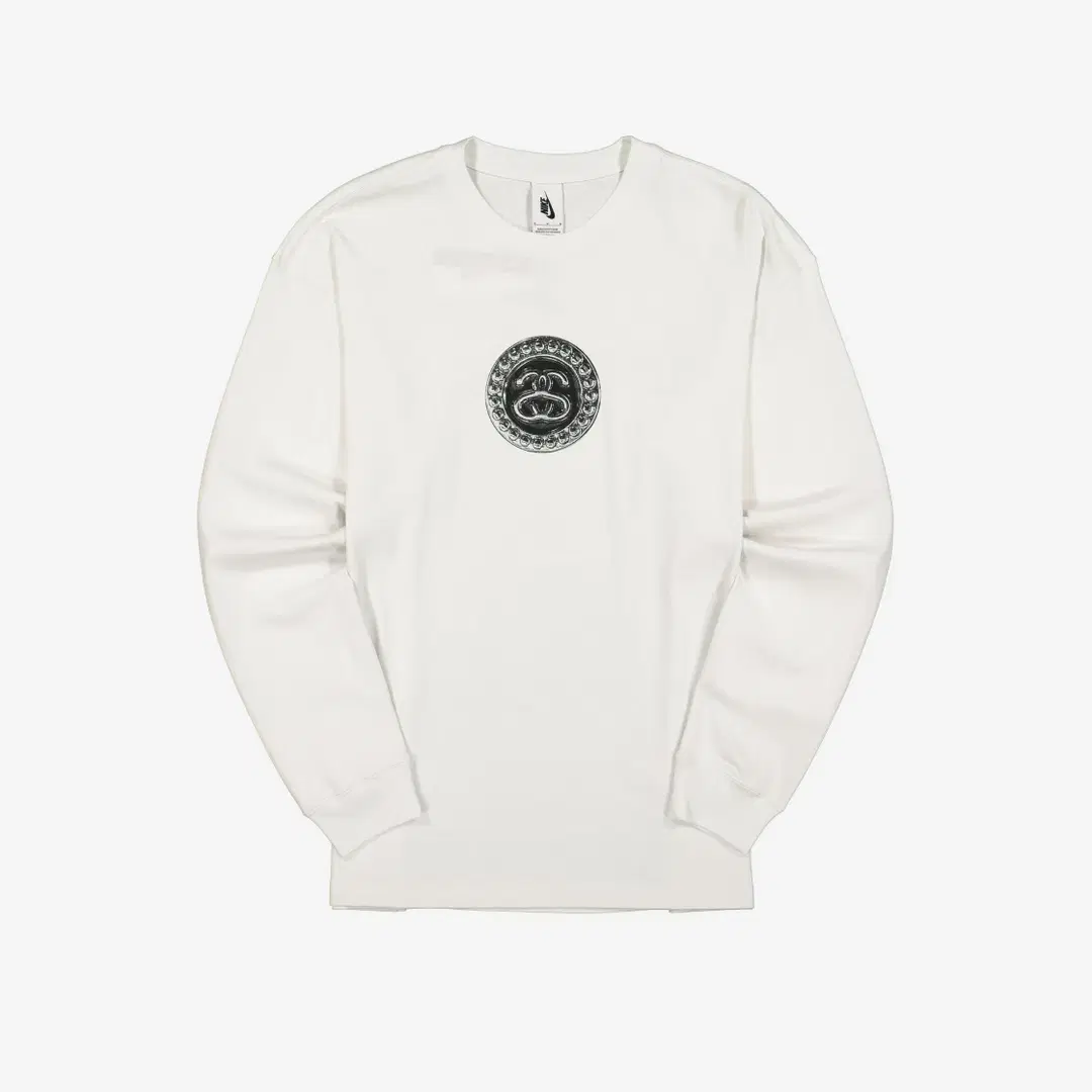 Nike Nike x Stussy Big Swoosh LS T-Shirt White - Asia