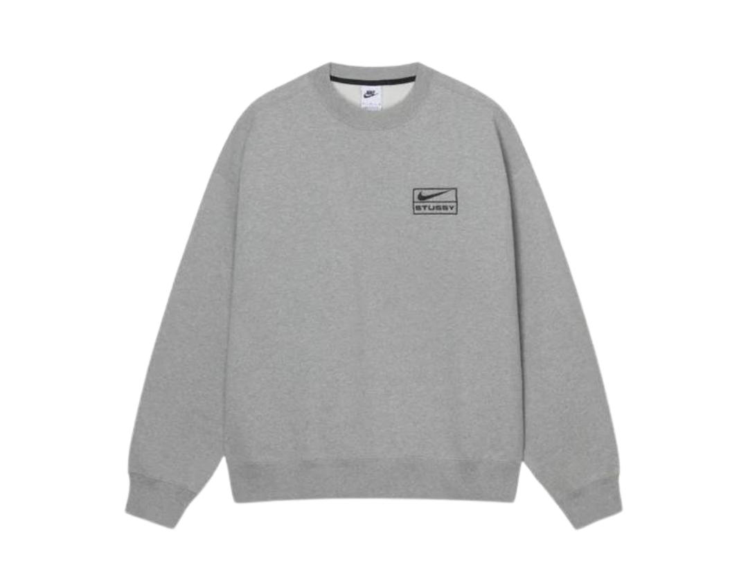 Nike Nike X Stussy Crew Fleece Dark Grey Heather (Asia Sizing)