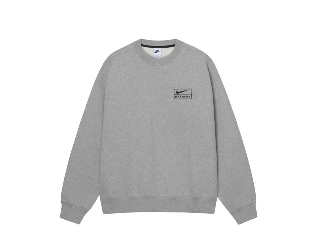 Nike Nike x Stussy Crew Fleece Dark Grey Heather